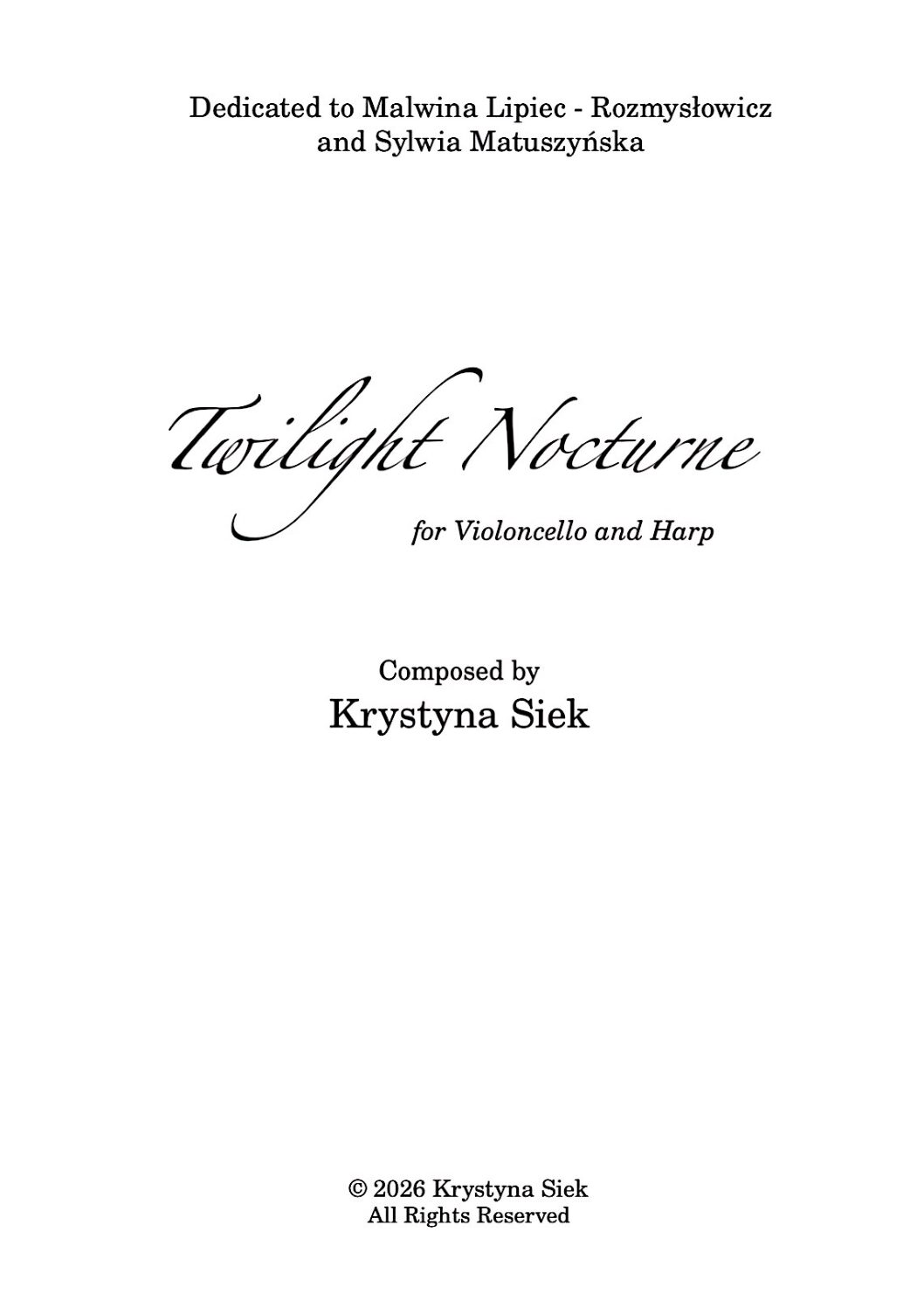 Twilight Nocturne
